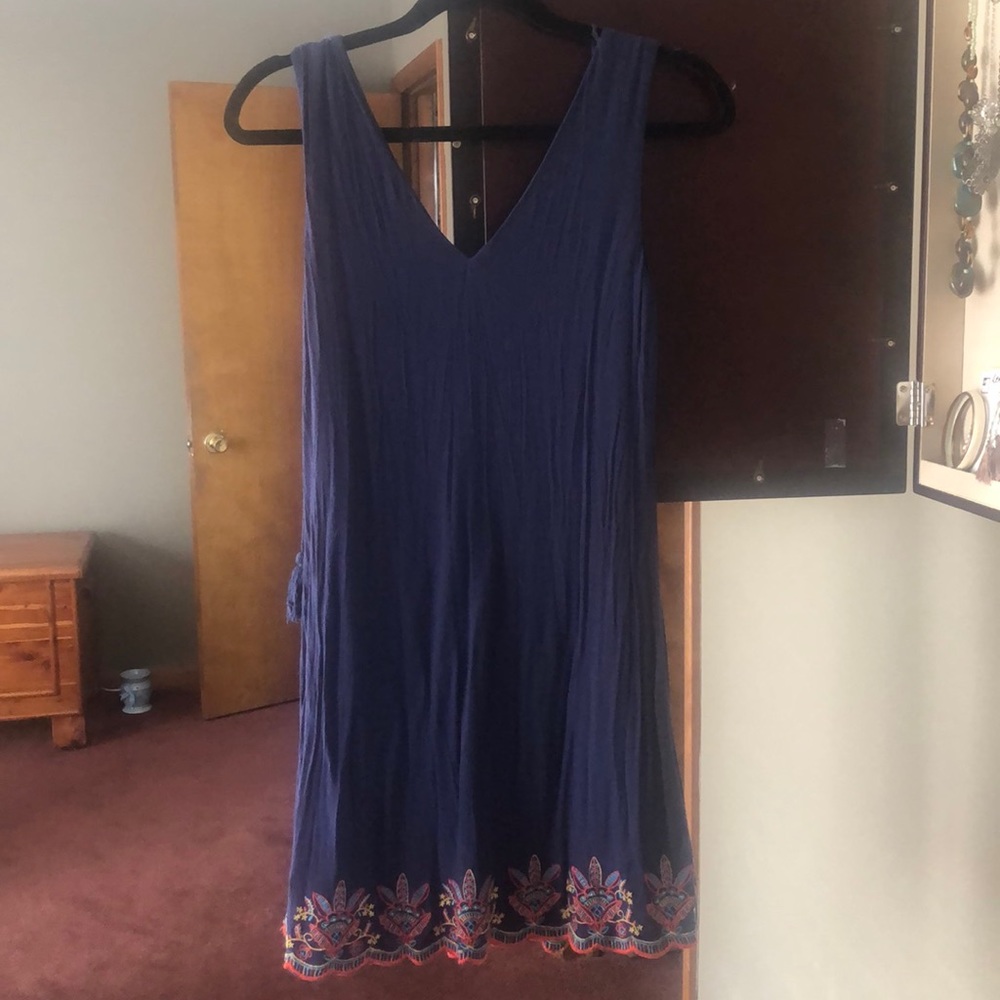 Blue sundress